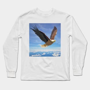 Eagle flying Long Sleeve T-Shirt